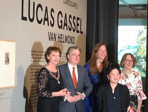 Prominenten voor portret Lucas Gassel